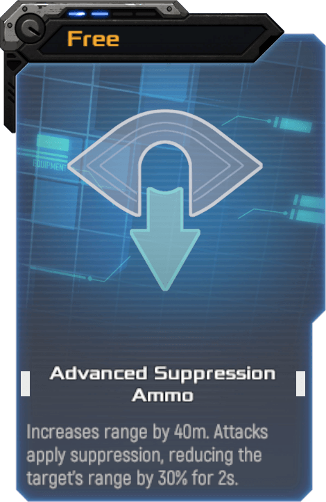 Advanced Suppression Ammo
