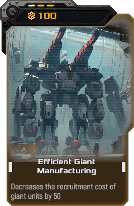 Efficient Giant Manufacturing