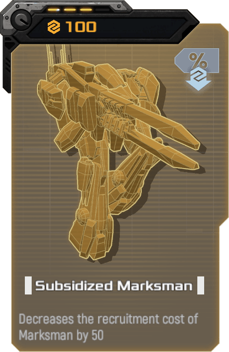 Subsidized Marksman