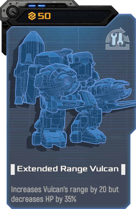 Extended Range Vulcan