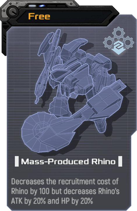 Mass-Produced Rhino