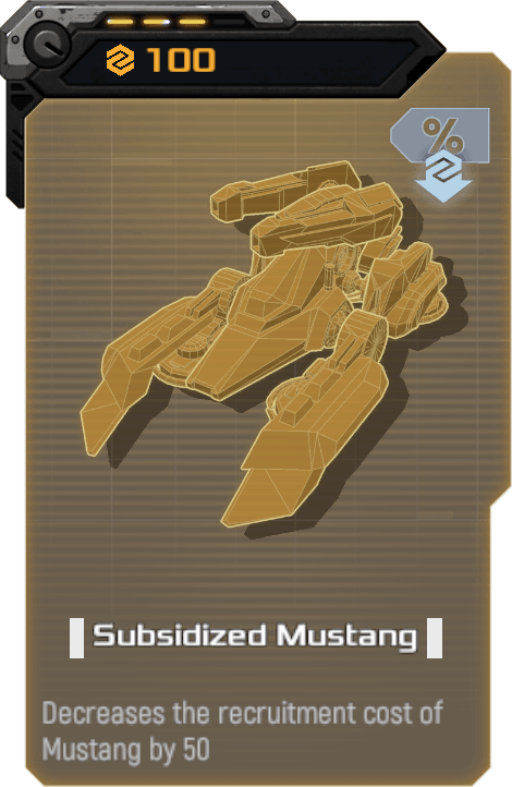 Subsidized Mustang