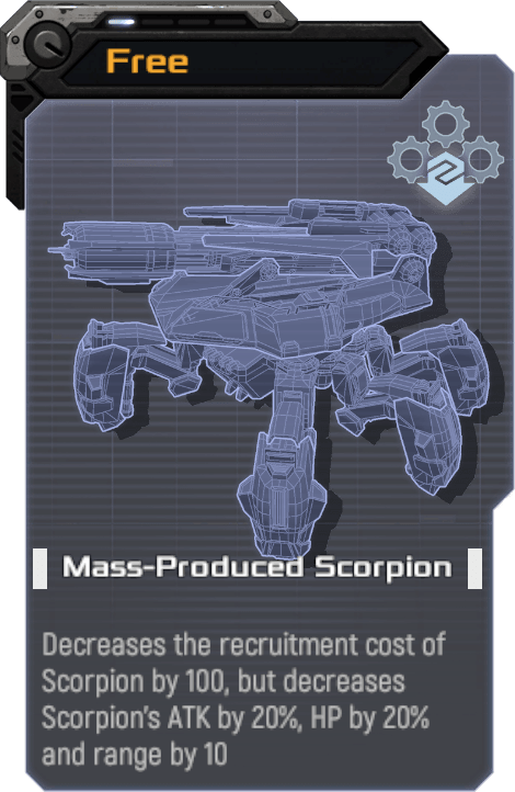 Mass-Produced Scorpion