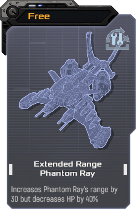 Extended Range Phantom Ray